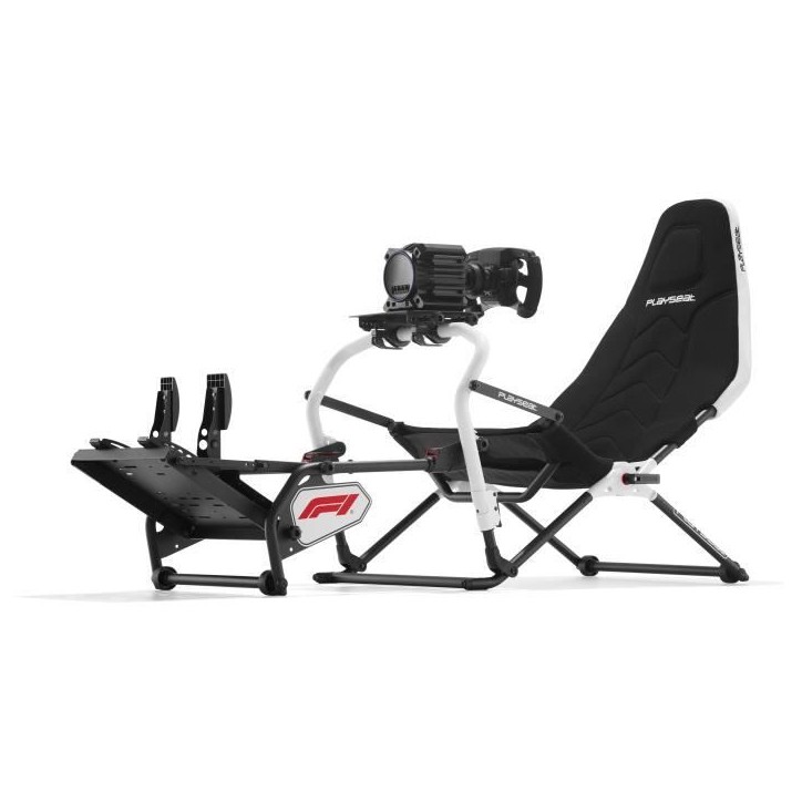 Cockpit SimRacing pliant - PLAYSEAT Challenge DD - F1 Edition - Blanc et noir