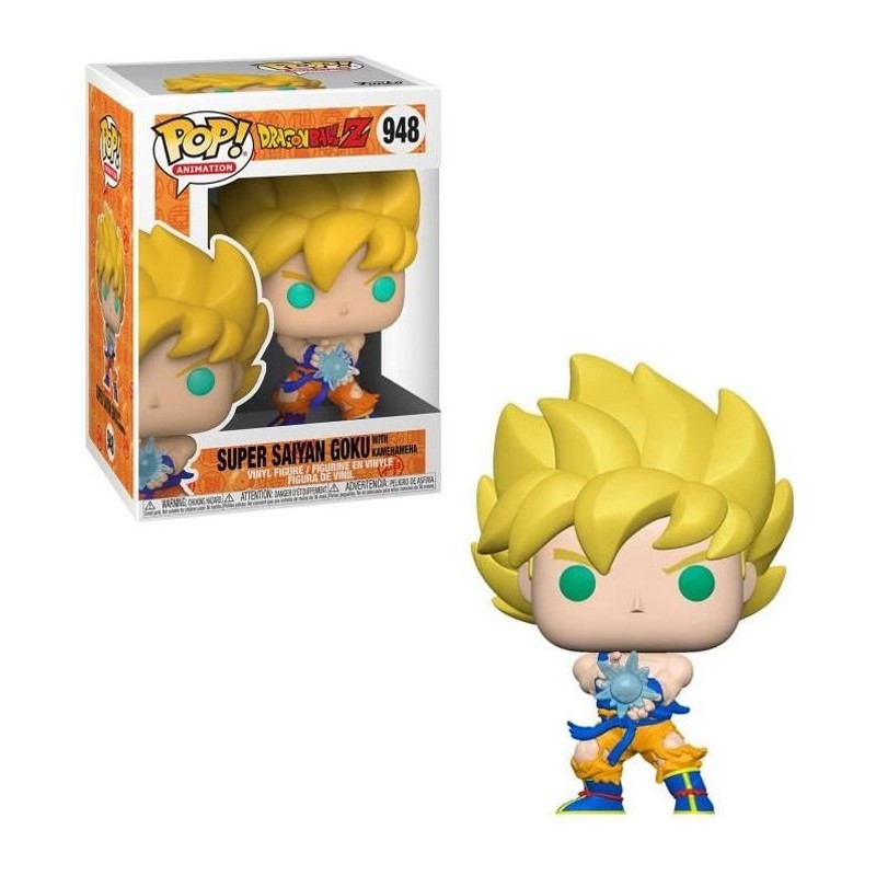 Figurine Funko Pop! Animation : Dragon Ball Z S9 - SS Goku w/ Kamehame
