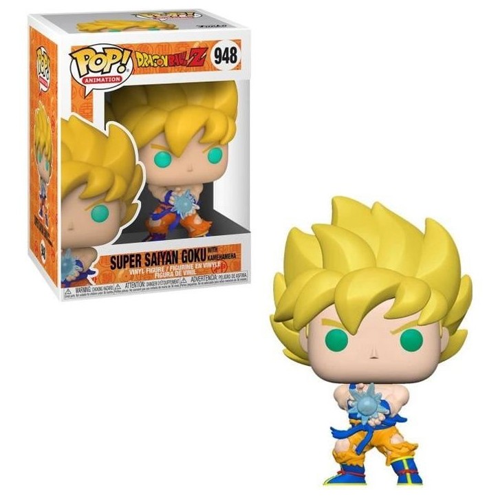 Figurine Funko Pop! Animation : Dragon Ball Z S9 - SS Goku w/ Kamehameha Wave Figurine Funko Pop! Animation : Dragon Ball Z S9 - SS Goku w/ Kamehameha Wave