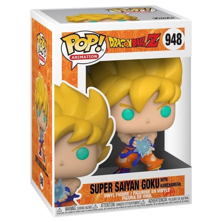 Figurine Funko Pop! Animation : Dragon Ball Z S9 - SS Goku w/ Kamehameha Wave Figurine Funko Pop! Animation : Dragon Ball Z S9 - SS Goku w/ Kamehameha Wave