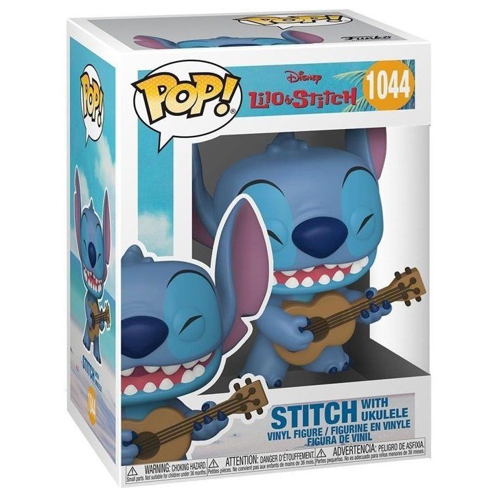 Figurine Funko Pop! - Disney Stitch avec Ukulélé - Vinyle Figurine Funko Pop! - Disney Stitch avec Ukulélé - Vinyle