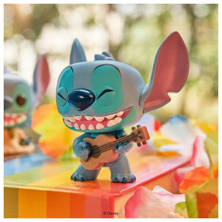 Figurine Funko Pop! - Disney Stitch avec Ukulélé - Vinyle Figurine Funko Pop! - Disney Stitch avec Ukulélé - Vinyle