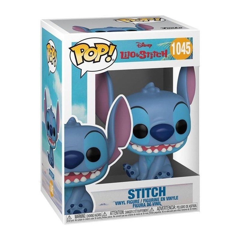 Figurine Funko Pop! - Disney Stitch Souriant - Vinyle