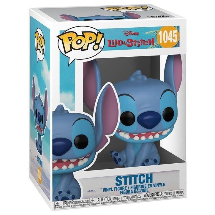 Figurine Funko Pop! - Disney Stitch Souriant - Vinyle Figurine Funko Pop! - Disney Stitch Souriant - Vinyle