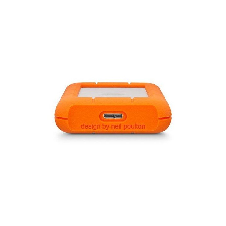 Disque dur externe - LACIE - Rugged Mini LAC9000298 - 2 To - 5400 trs/min - 3.2 Gen 1 - Orange / Argent