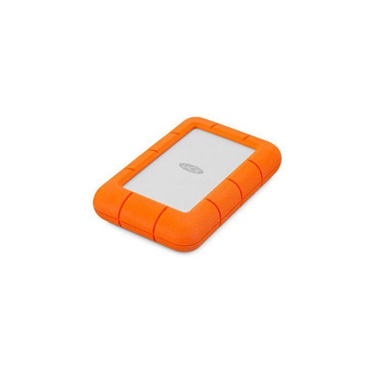 Disque dur externe - LACIE - Rugged Mini LAC9000298 - 2 To - 5400 trs/min - 3.2 Gen 1 - Orange / Argent