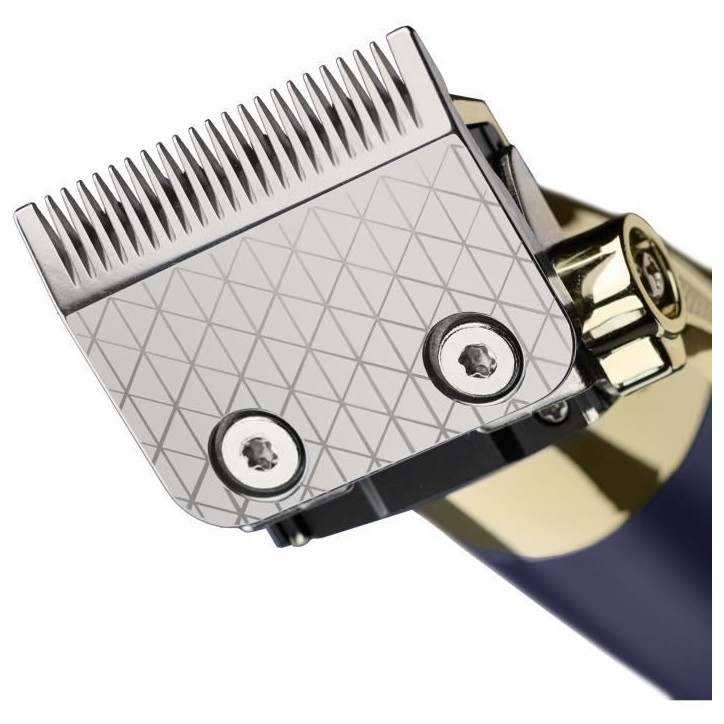 Tondeuse a cheveux sans fil - BABYLISS - E992E Super-X Metal - Autonomie 3 h - Edition Gold & Navy