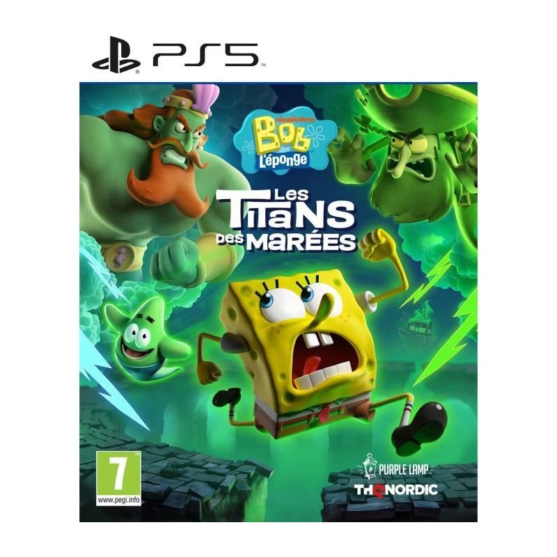 Bob l'Eponge : Les Titans des Marées - Jeu PS5