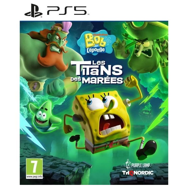 Bob l'Eponge : Les Titans des Marées - Jeu PS5 Bob l'Eponge : Les Titans des Marées - Jeu PS5
