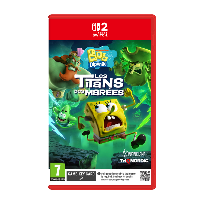 Bob l'Éponge: Les Titans des Marées • Jeu Nintendo Switch 2
