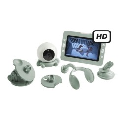 Babyphone Caméra YOO Go+ - Ecran HD 5 720P - Batterie Rechargeable, A