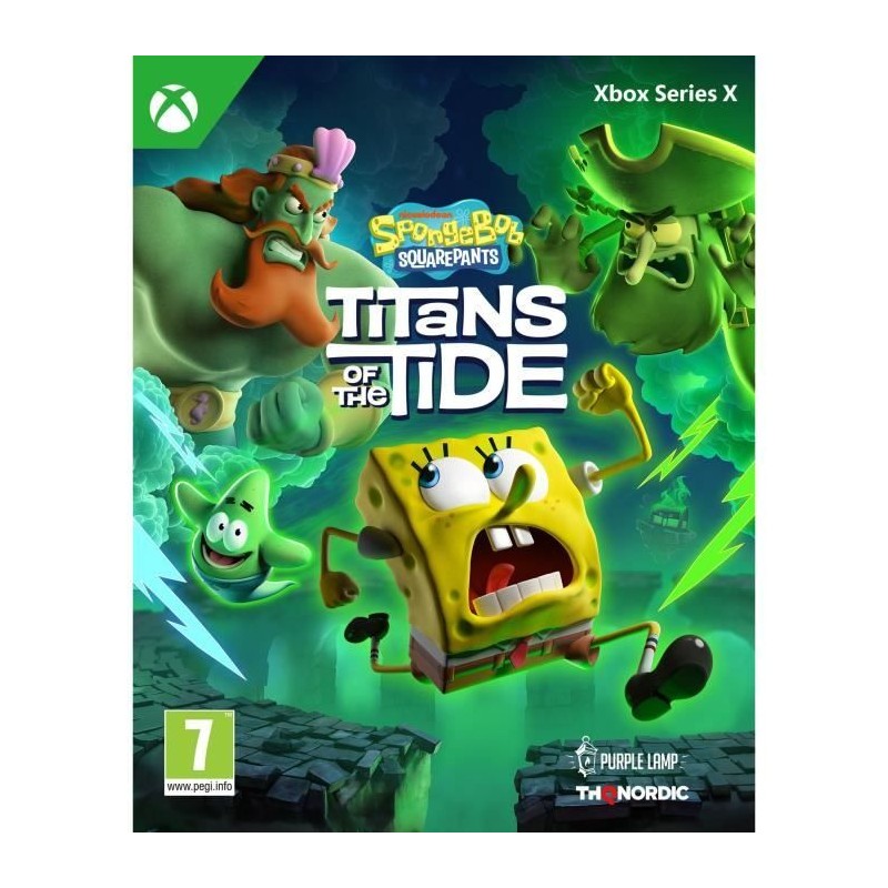 Bob l'Eponge : Les Titans des Marées - Jeu Xbox Series X