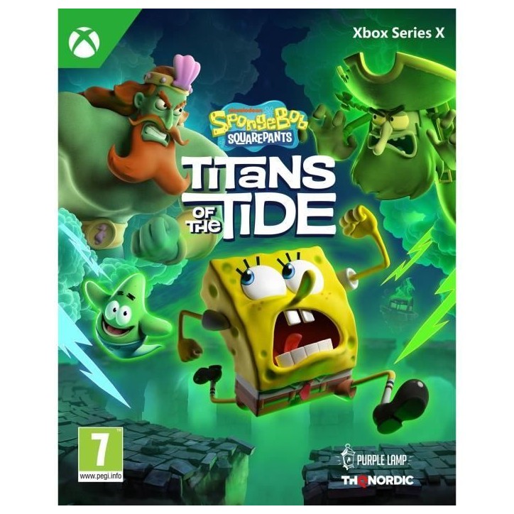 Bob l'Eponge : Les Titans des Marées - Jeu Xbox Series X Bob l'Eponge : Les Titans des Marées - Jeu Xbox Series X