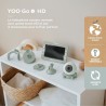 Babyphone Caméra YOO Go+ - Ecran HD 5 720P - Batterie Rechargeable, A