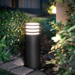 Lampe sur pied - PHILIPS HUE - Lucca - Anthracite - 1xA60 WCA - IP44