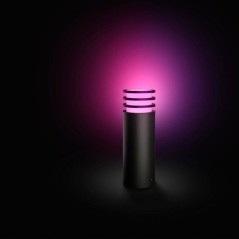 Lampe sur pied - PHILIPS HUE - Lucca - Anthracite - 1xA60 WCA - IP44