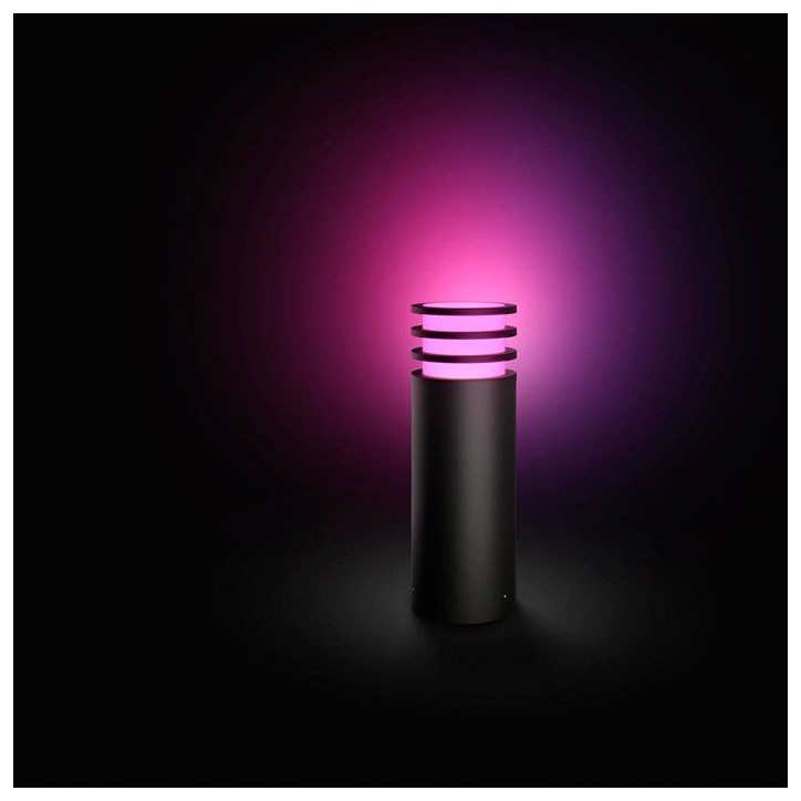 Lampe sur pied - PHILIPS HUE - Lucca - Anthracite - 1xA60 WCA - IP44 Lampe sur pied - PHILIPS HUE - Lucca - Anthracite - 1xA60 WCA - IP44