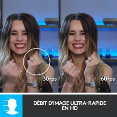 Webcam - Full HD 1080p - Logitech G - C922 Pro - Microphone intégré