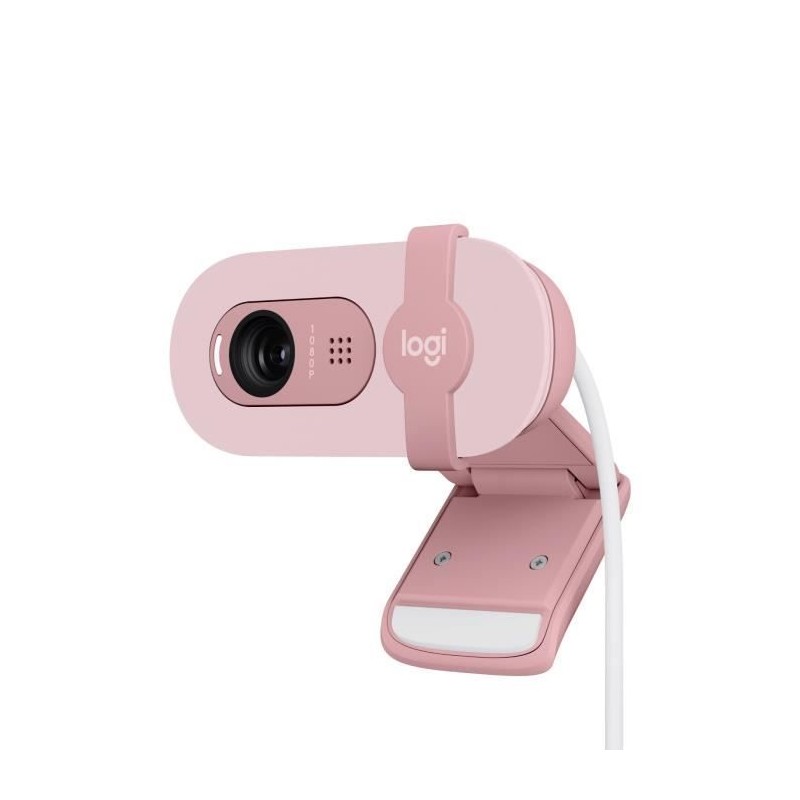 Webcam - Full HD 1080p - Logitech - Brio 100 - Microphone intégré -