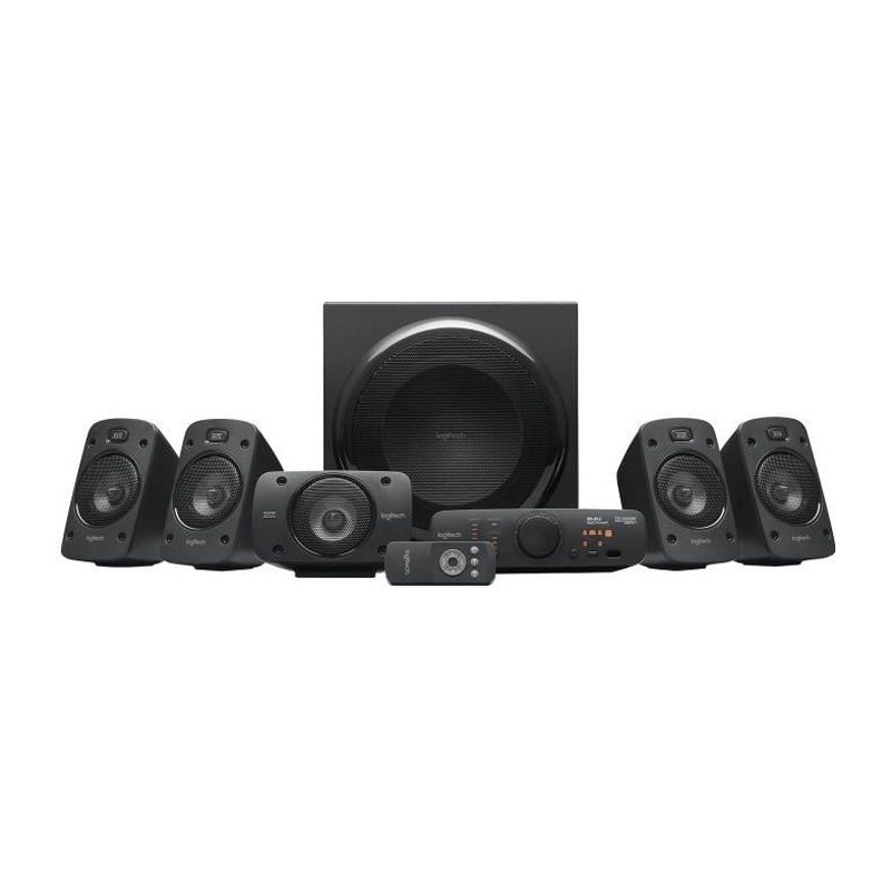 Enceinte PC - Filaire - Logitech - Z906 - Noir