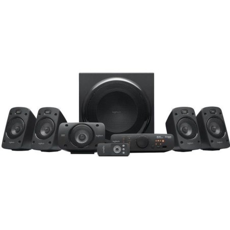 Enceinte PC - Filaire - Logitech - Z906 - Noir