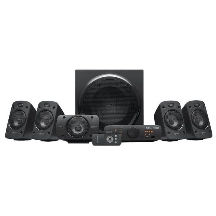 Enceinte PC - Filaire - Logitech - Z906 - Noir