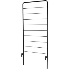 Porte-plantes - DEROMA - Cosmo - 78 x H 163 cm - Métal - Gris