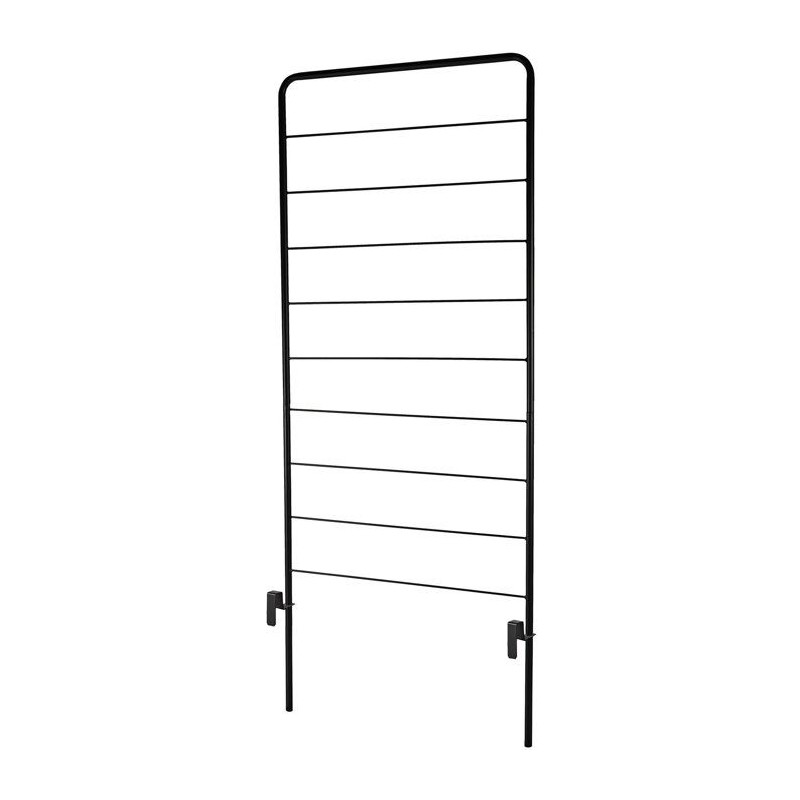 Porte-plantes - DEROMA - Cosmo - 78 x H 163 cm - Métal - Gris
