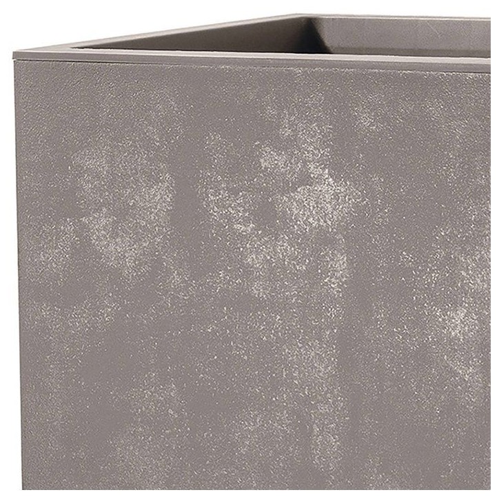 Pot de fleurs rectangulaire - DEROMA - Millennium - 73 L - 79 cm - A réserve d'eau - Marron Pot de fleurs rectangulaire - DEROMA - Millennium - 73 L - 79 cm - A réserve d'eau - Marron