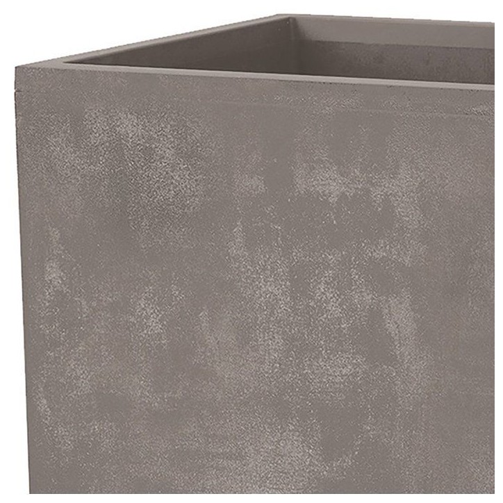 Pot de fleurs rectangulaire - DEROMA - Millennium - 97 L - 99 cm - A réserve d'eau et roulettes - Marron Pot de fleurs rectangulaire - DEROMA - Millennium - 97 L - 99 cm - A réserve d'eau et roulettes - Marron