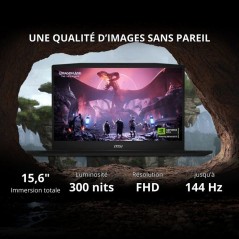 PC Portable Gamer - MSI Katana 15 HX B14WGK-818XFR - FreeDOS - 15.6 FH