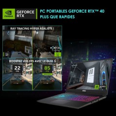 PC Portable Gamer - MSI Cyborg 15 A13VE-2093XFR - Sans Windows - 15.6