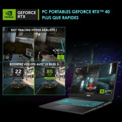 PC Portable Gamer - MSI Cyborg15 A13VE-2479FRNN - Windows 11 - 15,6 FH