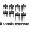 Tondeuse Cheveux - BaByliss - E695E - Lames en acier inoxydable - 8 gu