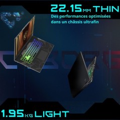 PC Portable Gamer - MSI - Cyborg 15 B13WEKG-618XFR - FreeDOS - 15,6 FH