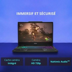 PC Portable Gamer - MSI - Cyborg 15 B13WEKG-618XFR - FreeDOS - 15,6 FH
