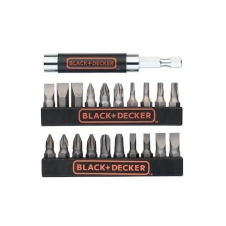 Coffret embouts de vissage BLACK+DECKER A7074-XJ 21 pieces