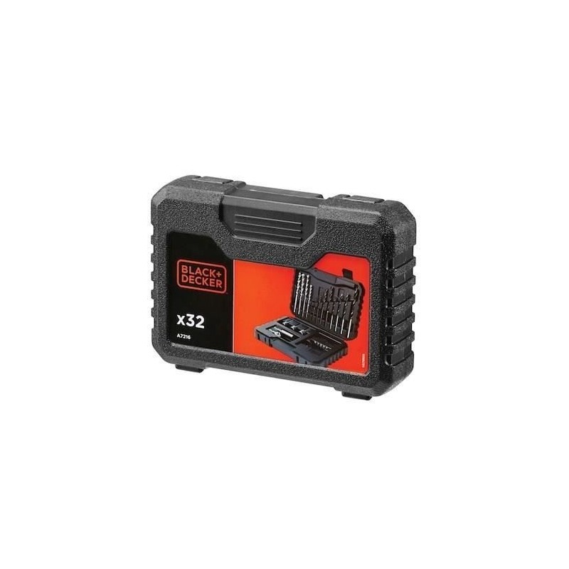Coffret perçage/vissage BLACK+DECKER A7216-XJ 32 pieces