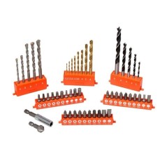 Coffret perçage vissage - BLACK+DECKER - A7232-XJ - 50 Accessoires -