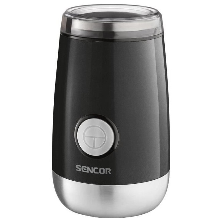 Moulin a café et épices - SENCOR - SCG 2051BK - Noir - 150W - 60ml Moulin a café et épices - SENCOR - SCG 2051BK - Noir - 150W - 60ml