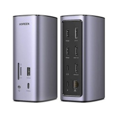 Station d'accueil multifonction USB-C Pro - UGREEN - Gris