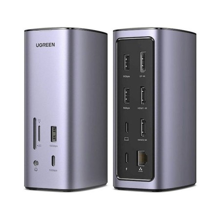 Station d'accueil multifonction USB-C Pro - UGREEN - Gris