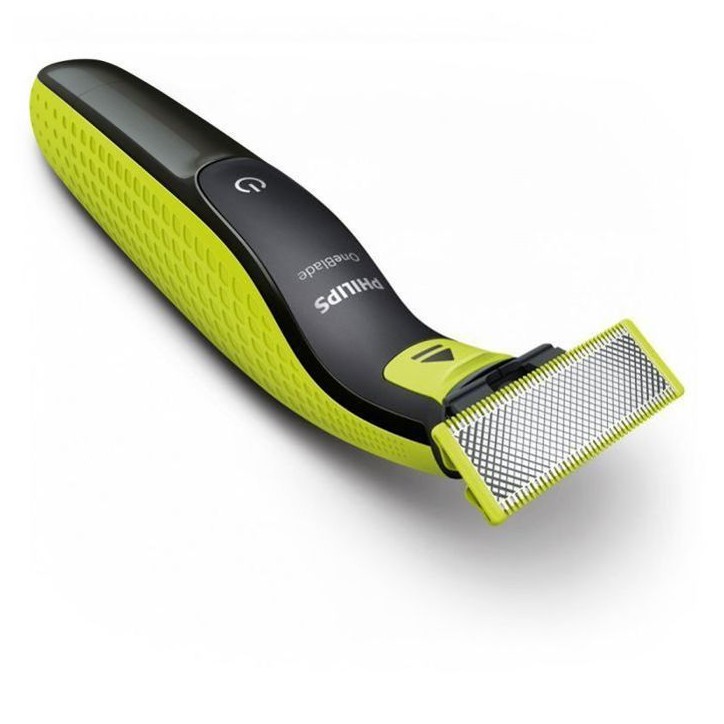 Tondeuse a barbe - PHILIPS - Oneblade QP2724/10 - 3 attaches (1 / 3 / 5 mm) incluses – sans fil rechargeable - Vert / Noir Tondeuse a barbe - PHILIPS - Oneblade QP2724/10 - 3 attaches (1 / 3 / 5 mm) incluses – sans fil rechargeable - Vert / Noir