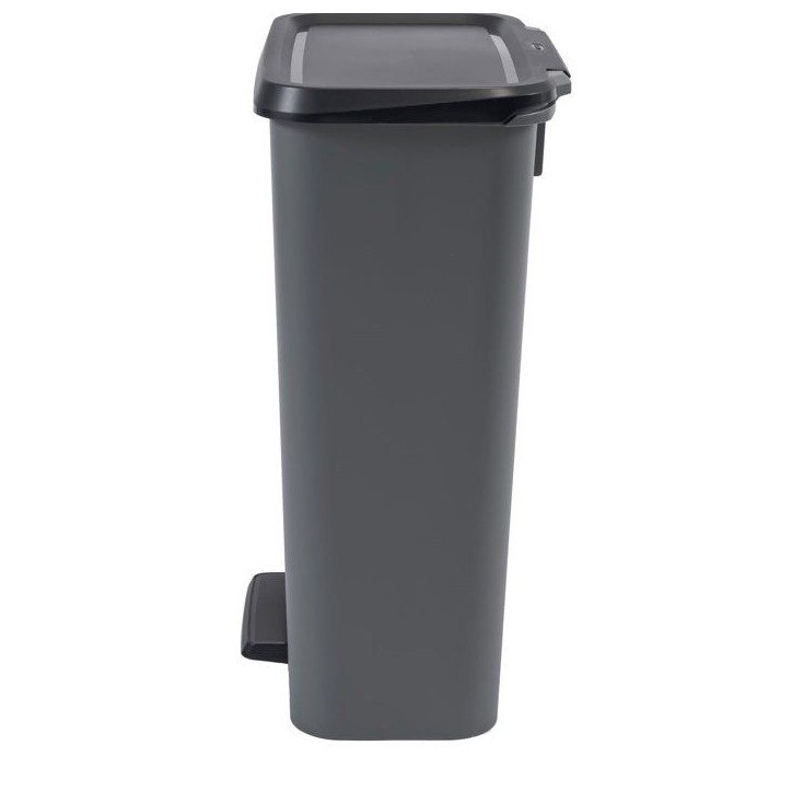 Pédale de tri a pédale Duo - CURVER - COMPATTA - 23 L + 23 L - Gris anthracite - Polypropylene Pédale de tri a pédale Duo - CURVER - COMPATTA - 23 L + 23 L - Gris anthracite - Polypropylene
