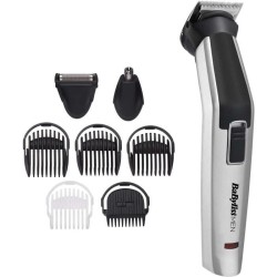Tondeuse multi-usages 8 en 1 Titanium - BABYLISS - MT726E - Sans fil -