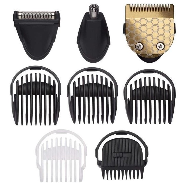 Tondeuse multi-usages 8 en 1 Titanium - BABYLISS - MT726E - Sans fil - Tondeuse lames 34 mm Tondeuse multi-usages 8 en 1 Titanium - BABYLISS - MT726E - Sans fil - Tondeuse lames 34 mm