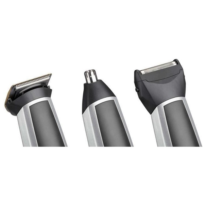 Tondeuse multi-usages 8 en 1 Titanium - BABYLISS - MT726E - Sans fil - Tondeuse lames 34 mm Tondeuse multi-usages 8 en 1 Titanium - BABYLISS - MT726E - Sans fil - Tondeuse lames 34 mm