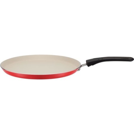 Crepiere avec étaleur - GSW - 456715 - Aluminium - Extérieur rouge s