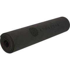 Tapis de Yoga - ATHLECIA - Estell - 6 mm - L 173 x L 61 cm - Noir