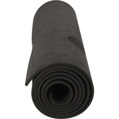 Tapis de Yoga - ATHLECIA - Estell - 6 mm - L 173 x L 61 cm - Noir